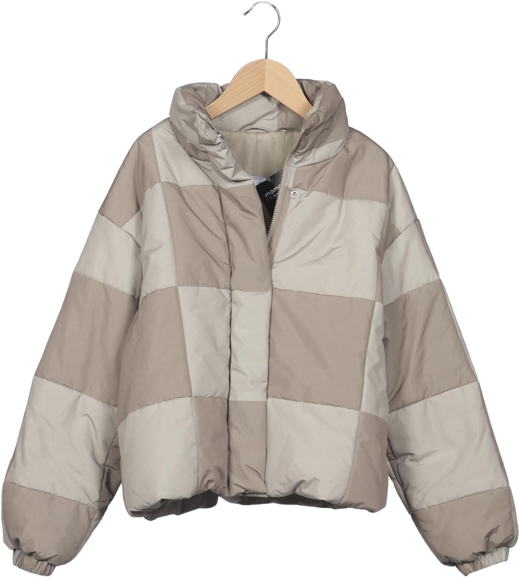 asos Damen Jacke, Beige, Gr. EU 34, Synthetik - Second Hand