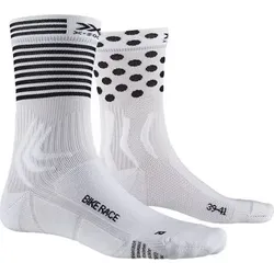 X-SOCKS Herren ® BIKE RACE, Größe 36-38 in Silber Silber