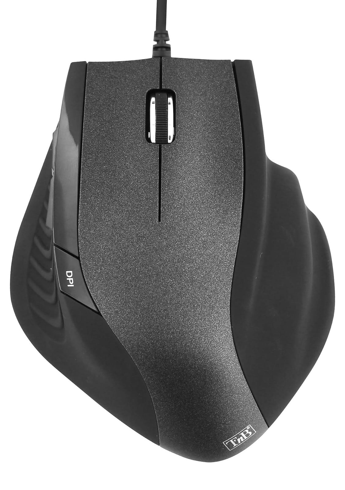 T'nB Ergo optische muis USB Type-A 1600 DPI zwart