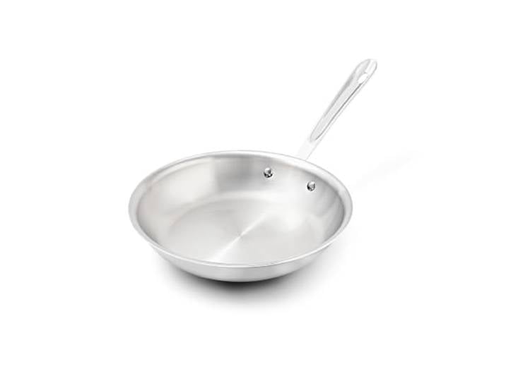 All-Clad 4110 Stainless Steel Pfanne 25,4 cm Alle Herdarten, auch Induktion Mehrere Schichten Gleichmäßige Wärmeverteilung Edelstahl