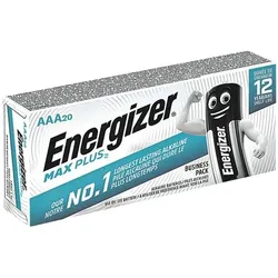 Energizer 20er-Pack Batterien »Max Plus« Micro / AAA, 4.45 cm