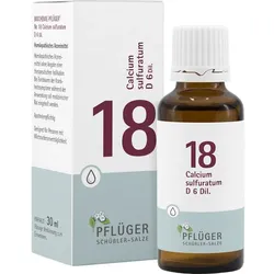 Biochemie Pflüger Nr. 18 Calcium Sulf. D 6 30 ML