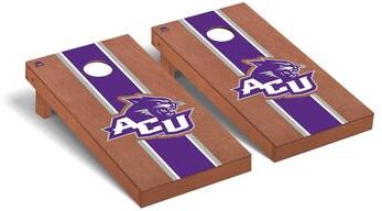 Skip's Garage Abilene Christian Wildcats Rosewood Cornhole Board Set