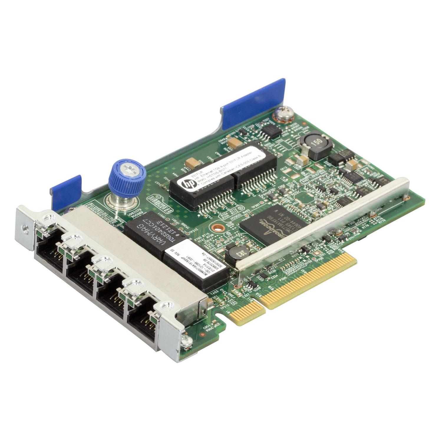 HPE 1Gb Ethernet Adapter 4-Port (Ethernet) (634025-001)