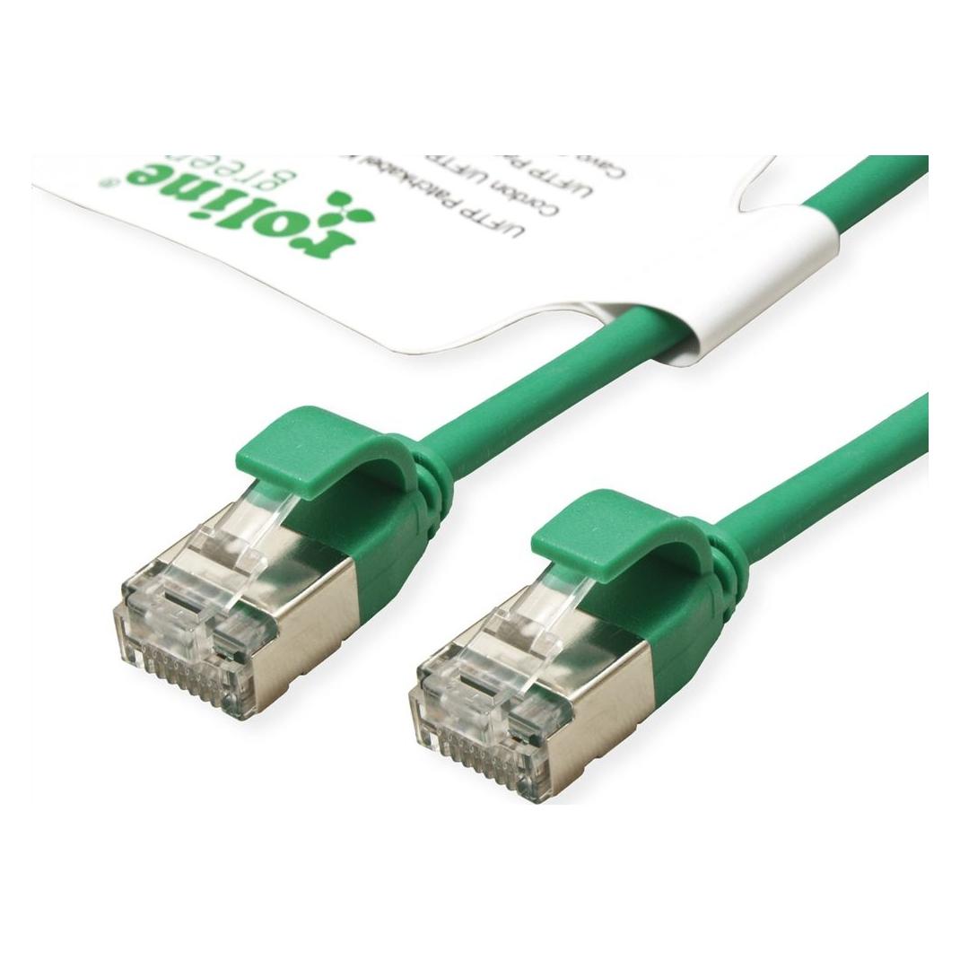 Roline U/FTP Patchkabel Kat.6A (Class EA), LSOH, slim (STP, U/FTP, CAT6a, 5 m) (21.44.3337)