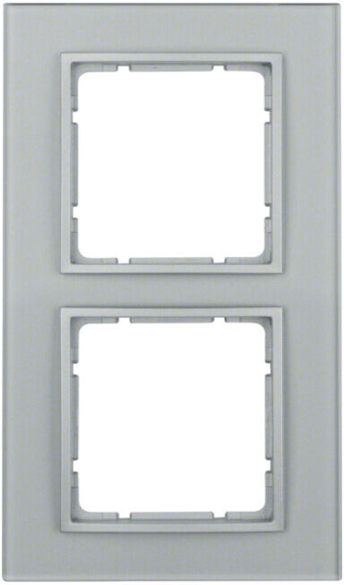 Berker Glasrahmen 2fach 10126414)