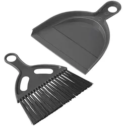 ProPlus 370392 Schaufel und Besen mini Kehrset Camping Zubehör Haushalt