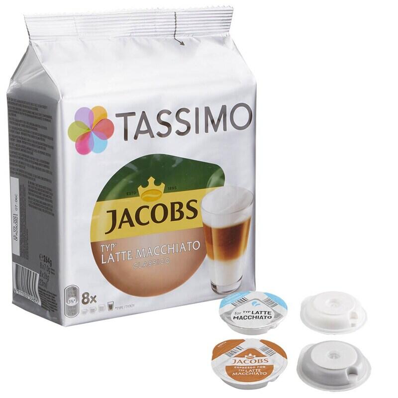 TASSIMO Kaffeediscs JACOBS LATTE MACCHIATO CLASSICO 4031649