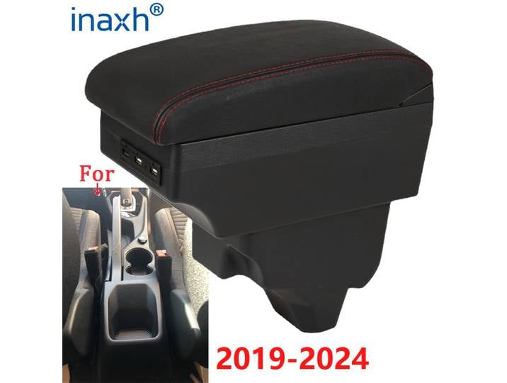 Boîte d'accoudoir de voiture pour KIT 2008, détails intérieurs, boîte de rangement, accessoires de pièces de rénovation, 208, 2019, 2020, 2021