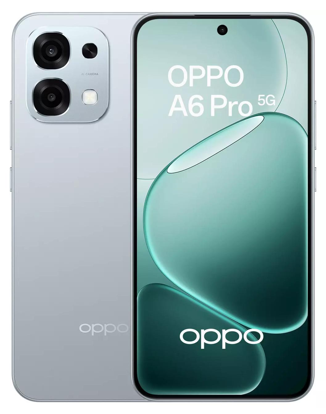 OPPO A6 Pro 5G, 16,7 cm (6.57"), 8 GB, 256 GB, 50 MP, Android 15, Titan