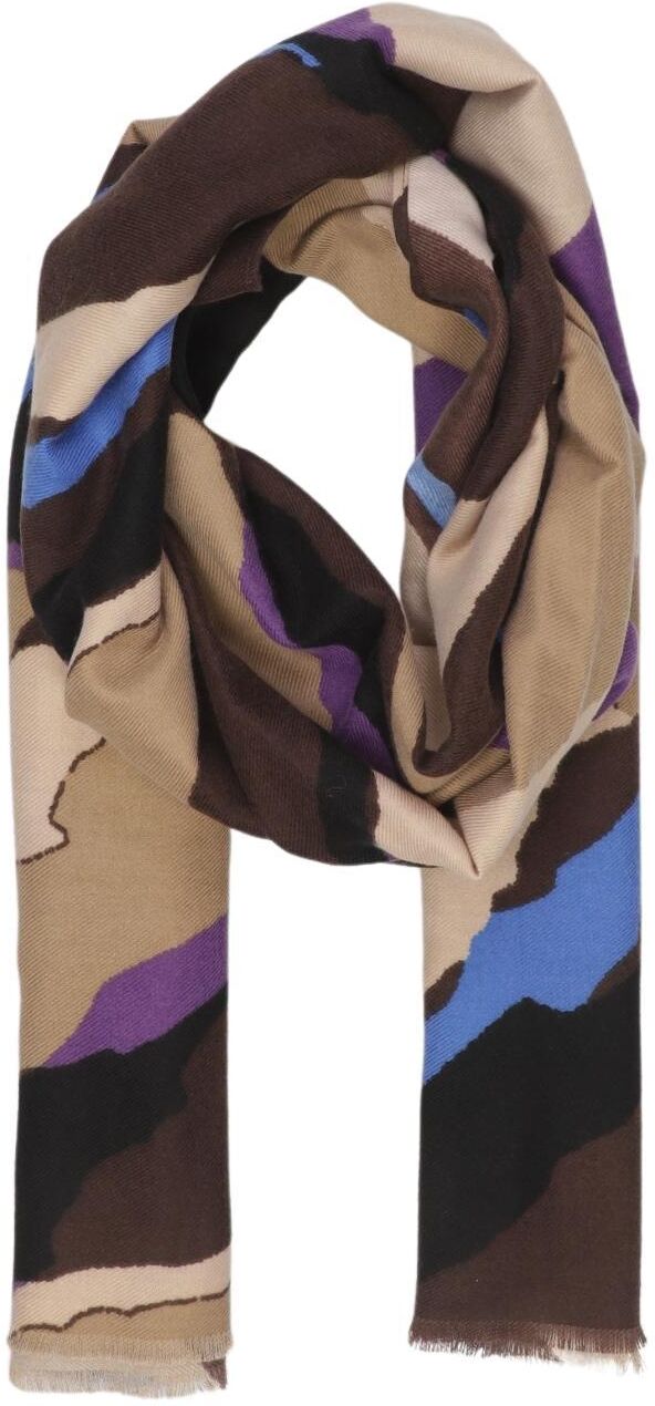 Comma Damen Schal oder Tuch, Mehrfarbig, Synthetik - Second Hand