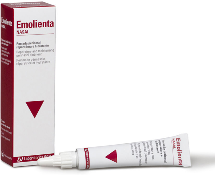 Emolienta Nasal pomada perinasal reparadora e hidratante 10 ml