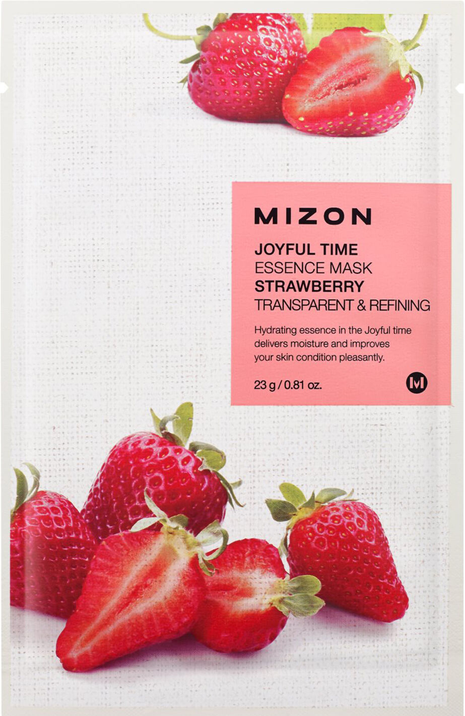 MIZON Joyful Time Essence Strawberry Mask 23g