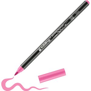 Edding Porzellanstifte 4200 Porzellanpinselstift, pink, Pinselspitze 1-4 mm, spülmaschinenfest