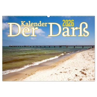 Der Darß Kalender CH-Version (Wandkalender 2026 DIN A2 quer), CALVENDO Monatskalender