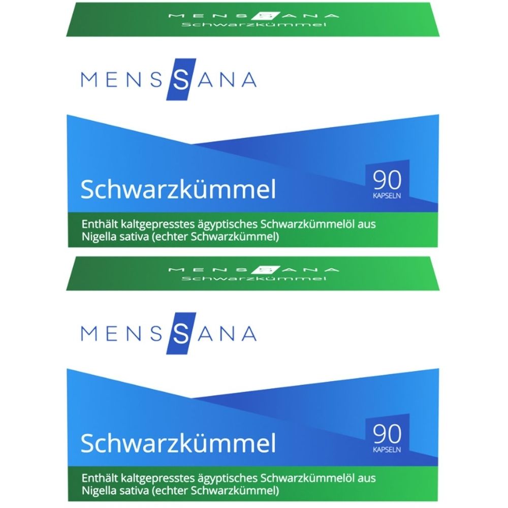 Schwarzkümmel Menssana Kapseln 2x 2x90 St