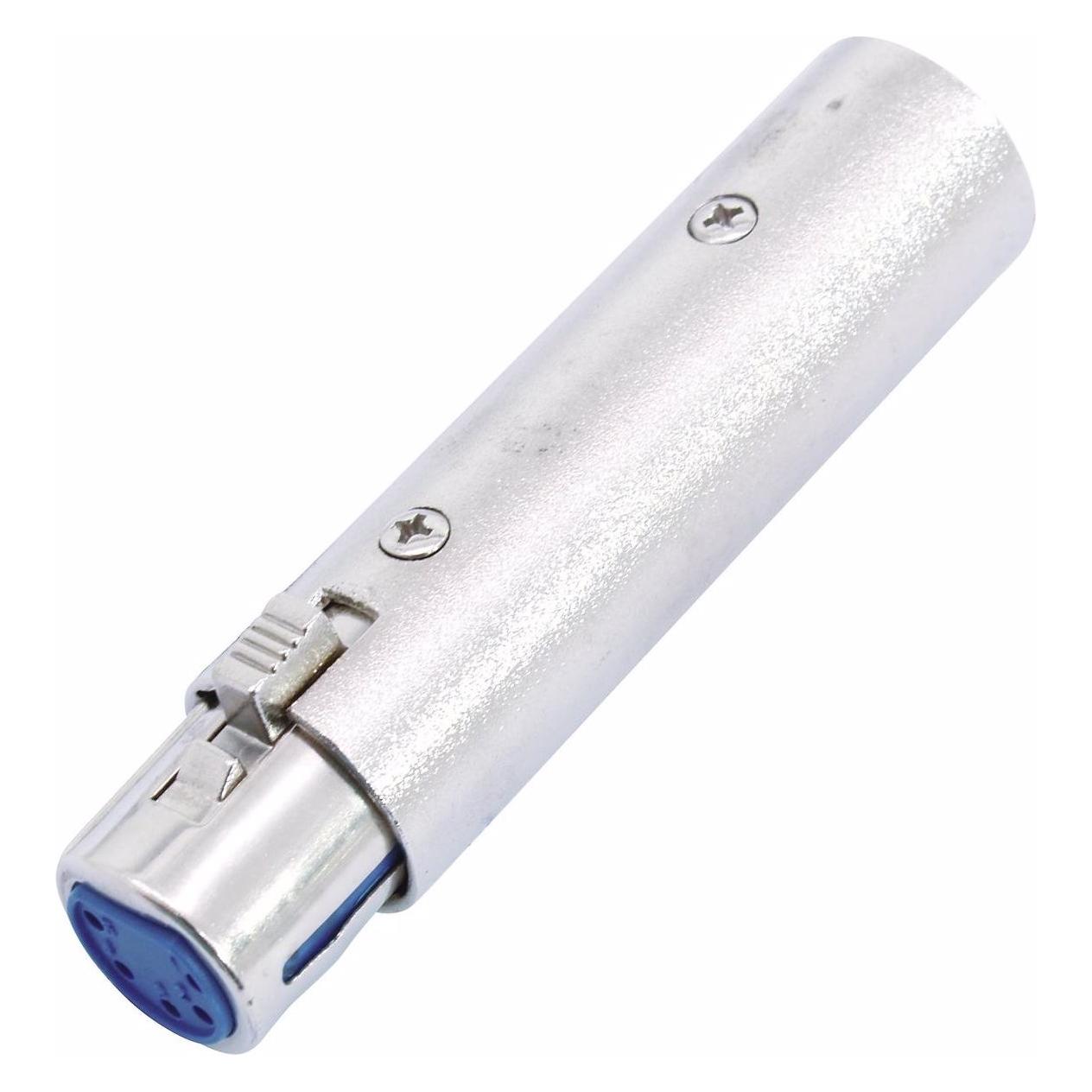 Omnitronic Adapter 3pol XLR(M)/5pol XLR(F) (Winkeladapter) (30226575)