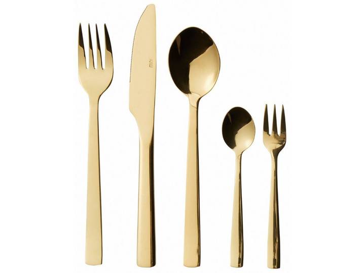 aida RAW Besteck-Set RAW (60-tlg), 12 Personen, Edelstahl, PVD-beschichtete Oberfläche