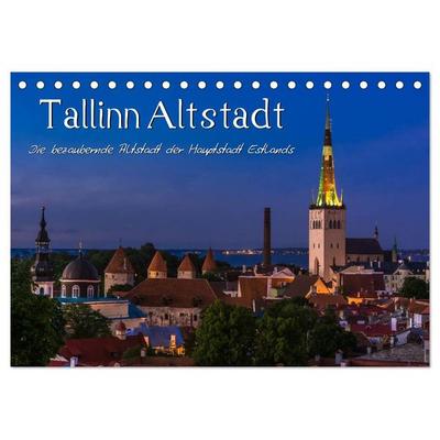 Tallinn Altstadt (Tischkalender 2026 DIN A5 quer), CALVENDO Monatskalender