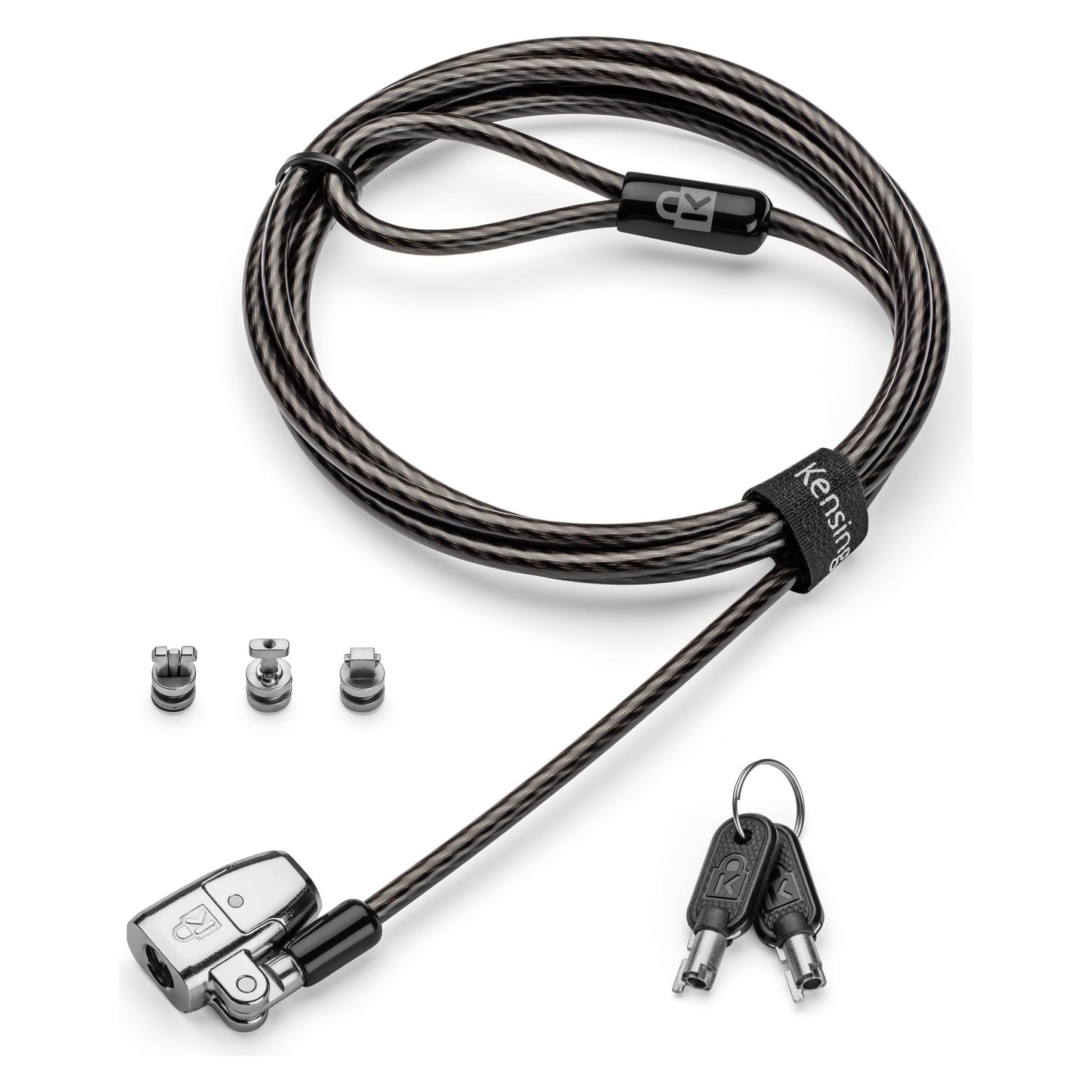 Kensington Sicherheitsschloss ClickSafe 2.0 3-in-1 Universal (K68102EU)