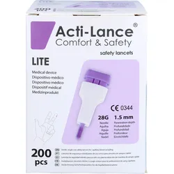 Sicherheitslanzetten Acti-Lance Lite 28G 200 ST