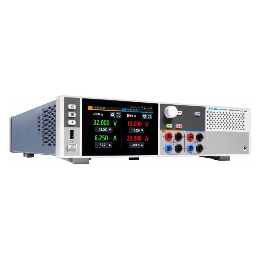 Rohde & Schwarz Two-channel power supply, 400 W, 32 V/20 (NGP802)