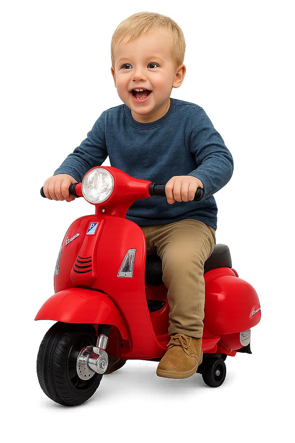 Jamara Elektrische Vespa Mini Li-Power 8.4, rood