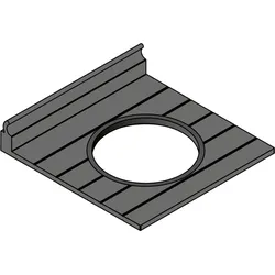 L&S, Profil + Stange, Fön-/Glashalter Sign