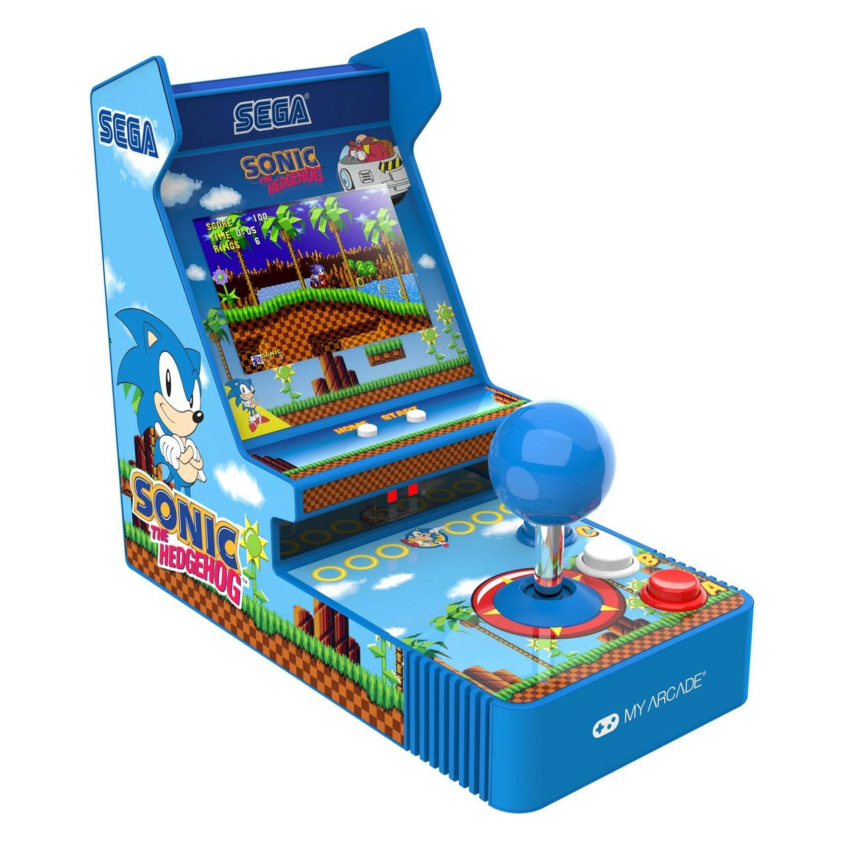 MyArcade Joystick Player 6,8â Sonic The Hedgehog Portable Retro Arcade (1311220)