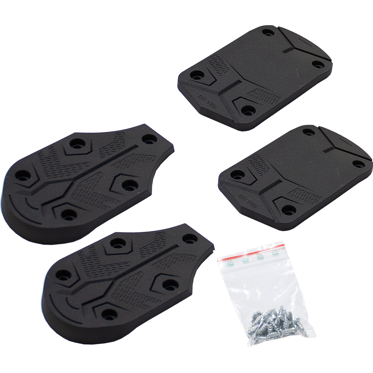 Fischer Alpin Sohlenplatten Premio (ISO 5355) inkl. Schraubensatz