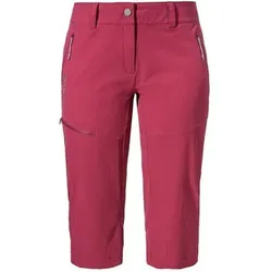SCHÖFFEL Damen Hose kurz Pants Caracas2, Größe 36 in Rot Rot