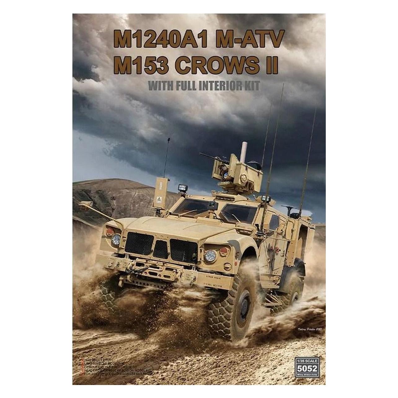 Rye Field Model M1240A1 M-ATV (M153 CROWS II ) with full interior (5052)