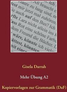 Gisela Darrah - Mehr Übung A2: Kopiervorlagen zur Grammatik (DaF) - Preis vom 11.10.2026 15:43:13 h