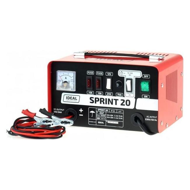 Ideal Ladegerät SPRINT 20 Ladespannung: 12/24 V (12V, 24V) (SPRINT 20)