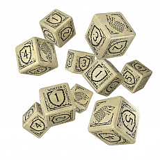 Q-Workshop Game of Thrones - Stark - Würfelset - 10xD6 301723
