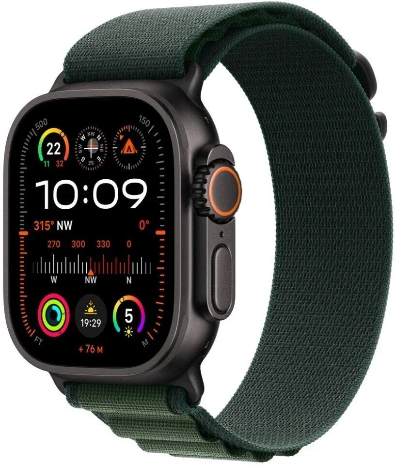 Apple Watch Ultra 49mm Alpine Loop Medium - Dark Green