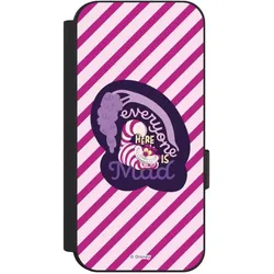 Nivocase Klapphülle für Google Pixel 9 Handyhülle aus Kunst Leder NIVOflip schwarz Alice im Wunderland (Google Pixel 9), Smartphone Hülle, Schwarz