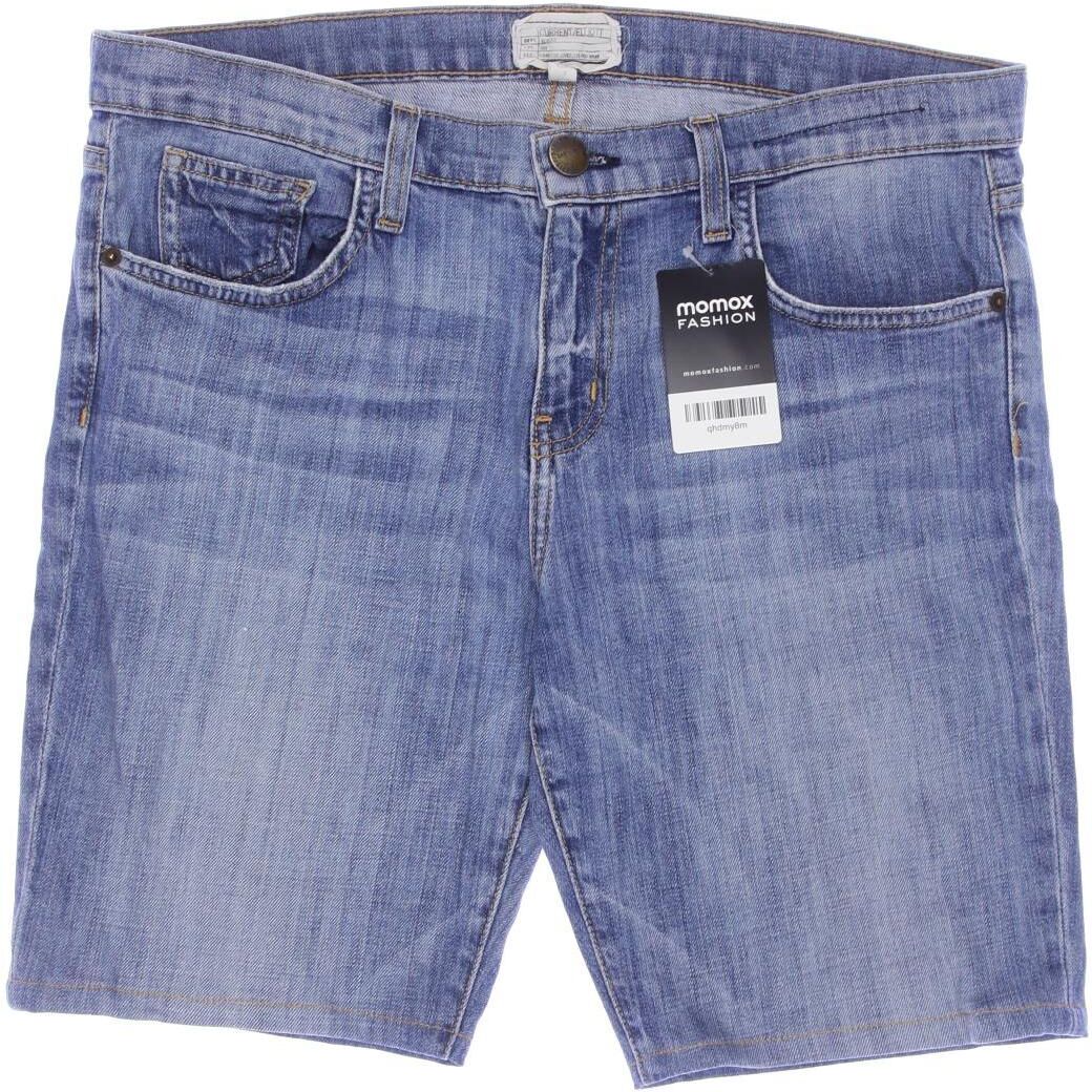 Current/Elliott Damen Shorts, Blau, Gr. W31, Baumwolle / Elasthan - Second Hand