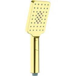 Neuesbad Serie 100 Handbrause mit 3 Strahlarten, gold NB1DENGA_Z51S1