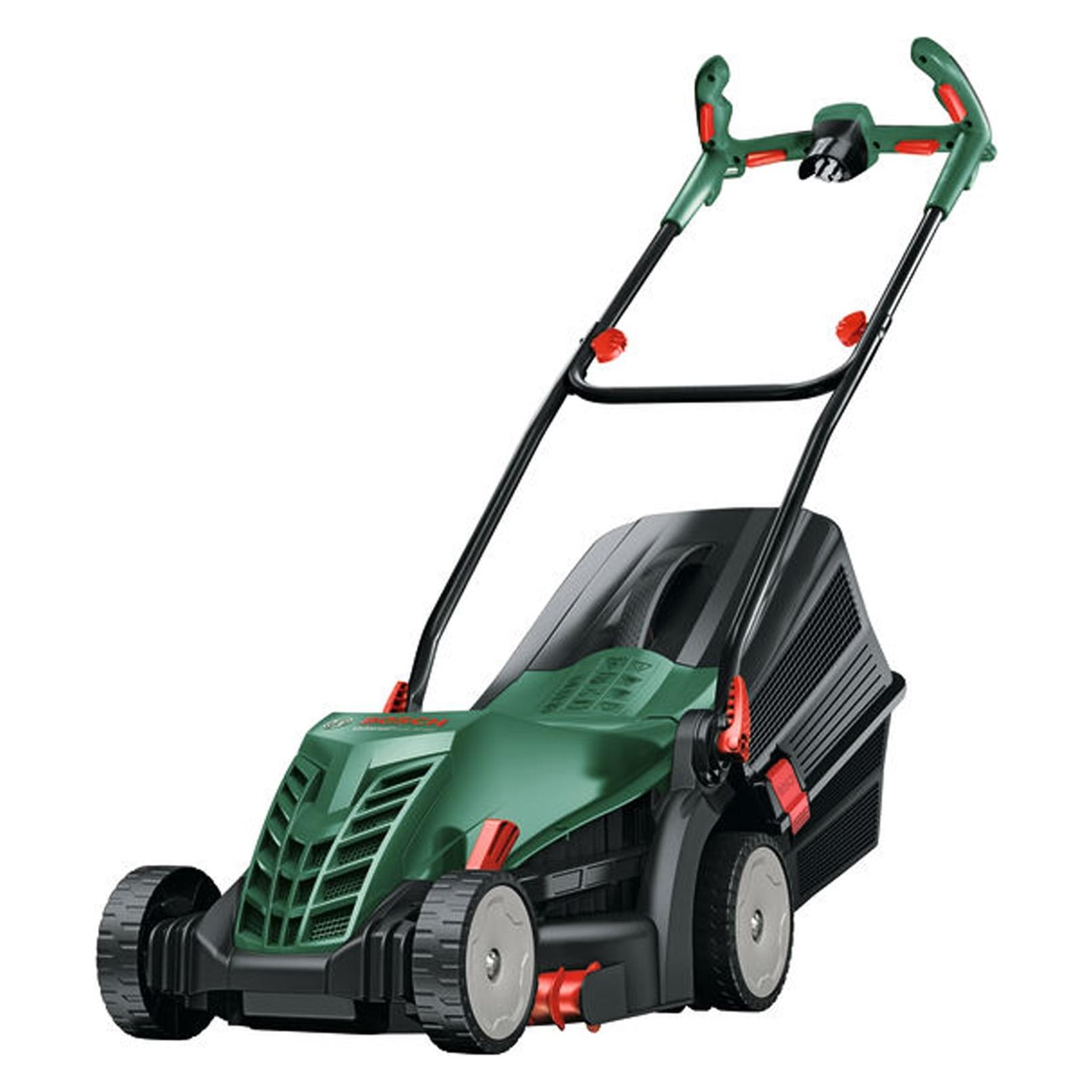 Bosch Hausgeräte UniversalRotak 34-400 Elektro Rasenmäher 1300 W Schnittbreite max. 340 (Netzbetrieb) (06008A6400)