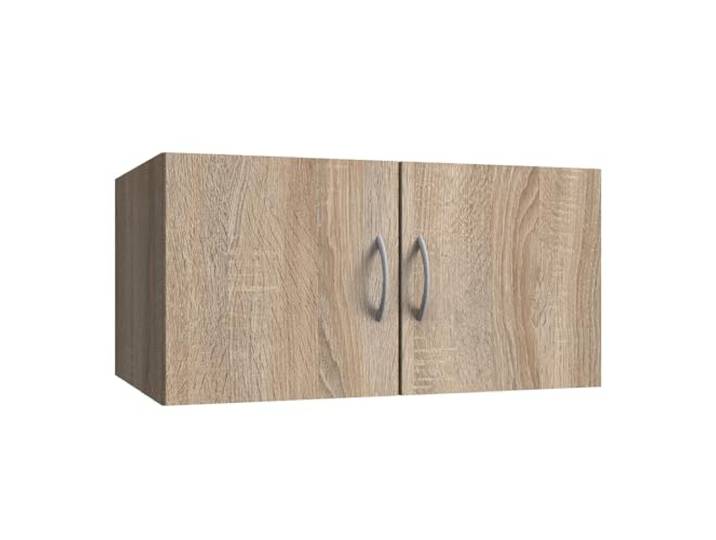 Lomadox Aufsatzschrank Stauraumschrank Eiche, B/H/T ca. 80/40/54 cm