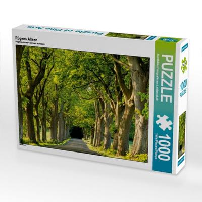 CALVENDO Puzzle Rügens Alleen | 1000 Teile Lege-Größe 64x48cm Foto-Puzzle für glückliche Stunden