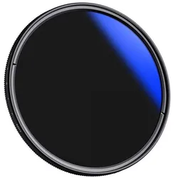 K&F Concept Filter Slim 62 MM KV34 (62 mm, ND- / Graufilter), Objektivfilter, Grau