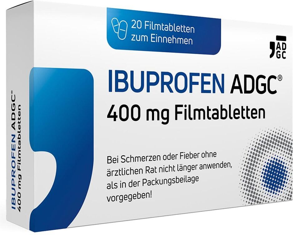 Ibuprofen-ADGC Ibuprofen Adgc 400 Mg Filmtabletten