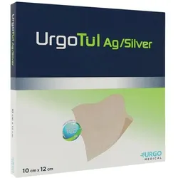 Urgotül Silver 10x12 cm Wundgaze 10 St