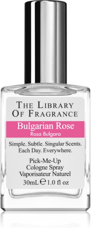 The Library of Fragrance Bulgarian Rose eau de cologne pour femme 30 ml