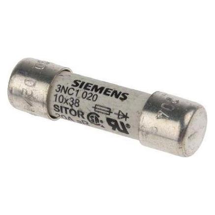 Siemens SITOR-Zylindersicherung 10x38mm 20A 600V (20 A) (3NC1020)