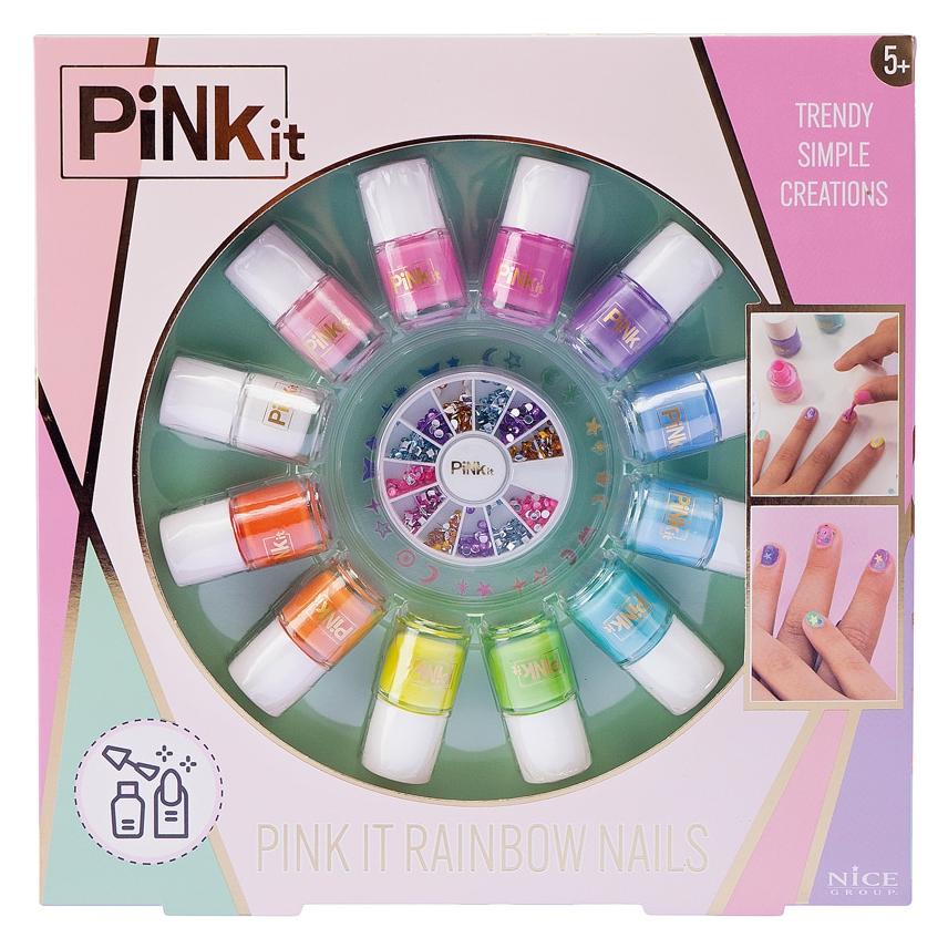 Nice Regenbogen Nägel Set (Kunstnägel) (52759790)