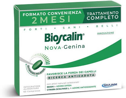 Giuliani Bioscalin Nova Genina Integratore Capelli Forti 60 Compresse
