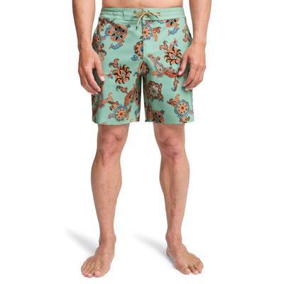 Boardshorts BILLABONG "Good Times Low Tide", Herren, Gr. 30S, Normalgrößen, bunt (grün ash), Obermaterial: 92% Polyester, 8% Elasthan., Hosen